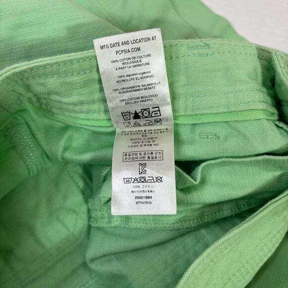 Patagonia Green Organic Cotton Shorts Relaxed Fit Size 6 CC0558 - Picture 10 of 10